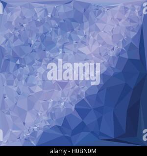 Style polygone faible illustration d'un arrière-plan géométrique abstrait bleu acier. Illustration de Vecteur
