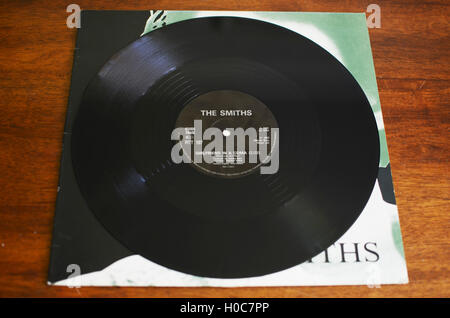 The Smiths, Girlfriend in a Coma, vinyle 12' Banque D'Images