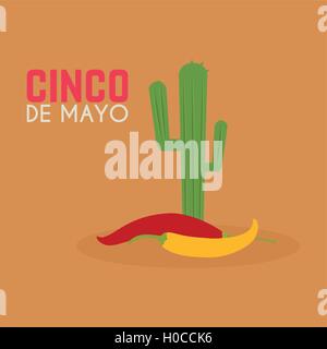 Cinco de mayo Illustration de Vecteur