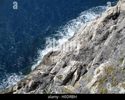 Vue de la côte et la mer autour de Portovenere Banque D'Images