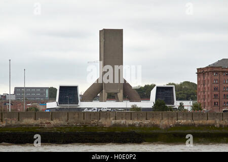 L'arbre de ventilation tunnel kingsway Liverpool Merseyside UK Banque D'Images