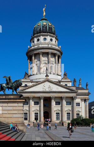 Berlin Gendarmenmarkt Dôme Français Banque D'Images