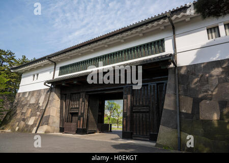 Sakuradamon Gate, le Palais Impérial, Chiyoda-Ku, Tokyo, Japon Banque D'Images