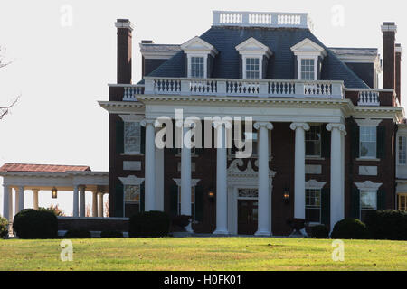 Villa Marie, env. 1911, Rivermont Avenue, quartier historique de Rivermont, Lynchburg, Virginie, États-Unis Banque D'Images