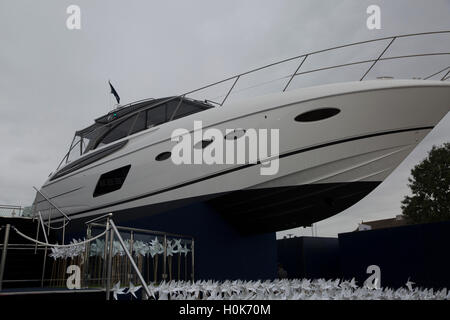 Southampton, UK. 22 Sep, 2016. Princess stand au Southampton Boat Show 2016 Credit : Keith Larby/Alamy Live News Banque D'Images