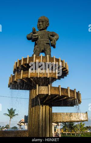 Cuffy Monument, Monument à la révolution des esclaves à Georgetown, Guyana, 1763 Banque D'Images