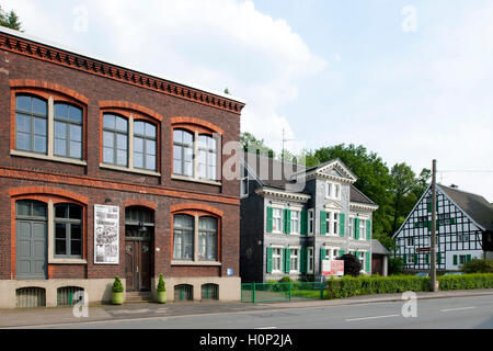 Deutschland, Nordrhein-Westfalen, Wuppertal-Schwelm Öhder Straße 47,, Bandweberei und Museum Kafka Banque D'Images