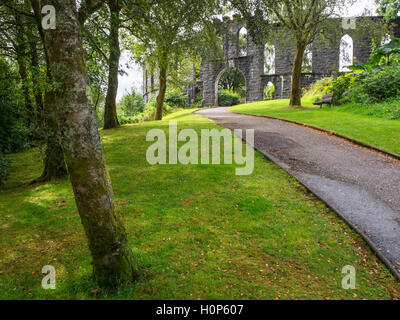 McCaigs Tower Hill sur la batterie au-dessus de l'Ecosse Oban Argyll and Bute Banque D'Images