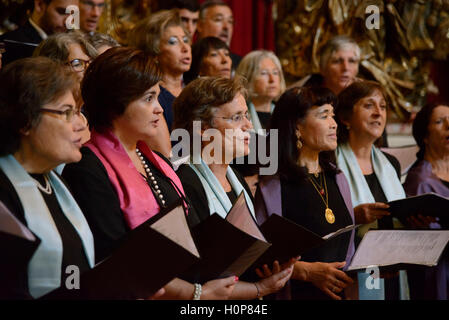 Chant choral Banque D'Images