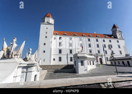 Le château de Bratislava, Slovaquie, Europe Banque D'Images