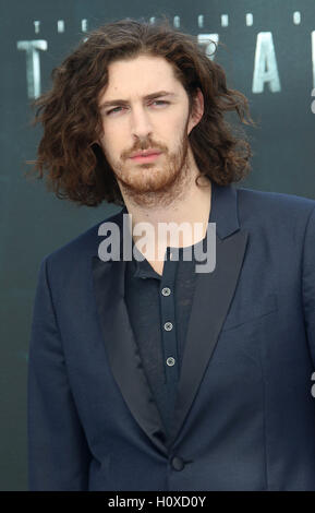 5 juillet 2016 - Hozier assister à 'La Légende de Tarzan' première Européenne à Odéon, Leicester Square à Londres, au Royaume-Uni. Banque D'Images