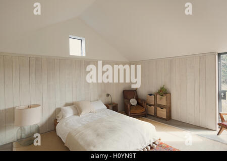 Chambre simple home vitrine Banque D'Images