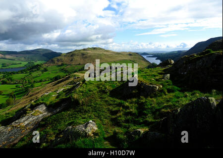 Hallin et tomba de Ullswater Beda est tombé Banque D'Images