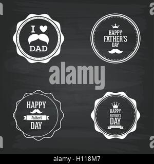 Fête des pères Illustration de Vecteur