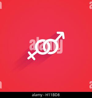 Icône de l’amour Illustration de Vecteur