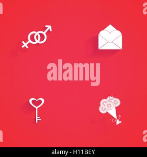 Icône de l’amour Illustration de Vecteur