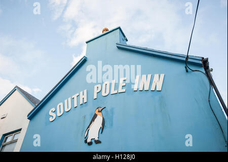 Le Pôle Sud Pub. Annascaul. Comté de Kerry. L'Irlande. Banque D'Images