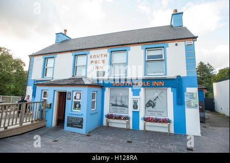 Le Pôle Sud Pub. Annascaul. Comté de Kerry. L'Irlande. Banque D'Images