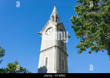 La tour de l'horloge, la place du marché, Aylesbury, Buckinghamshire, Angleterre, Royaume-Uni Banque D'Images