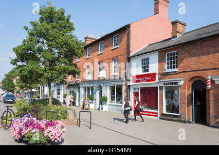 High Street, Hartley Wintney, Hampshire, Angleterre, Royaume-Uni Banque D'Images