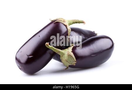 Aubergines ou aubergines Banque D'Images