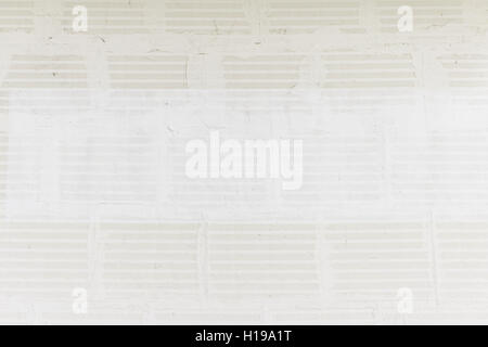 Ciment Blanc urbain construction mur de brique Banque D'Images