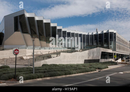 Un plaisir architectural la John Curtin School of Medical Research Canberra Australie Banque D'Images