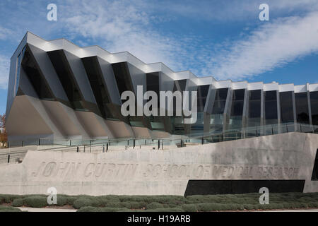 Un plaisir architectural la John Curtin School of Medical Research Canberra Australie Banque D'Images