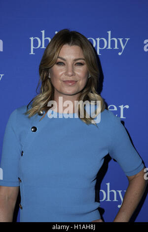 West Hollywood, CA. 22 Sep, 2016. Ellen Pompeo assiste à la 'Bienvenue à l'âge de Cool" événement organisé par la philosophie et Ellen Pompeo le 22 septembre 2016 à West Hollywood, Californie. ( Crédit : Parisa Afsahi/Media Punch)./Alamy Live News Banque D'Images