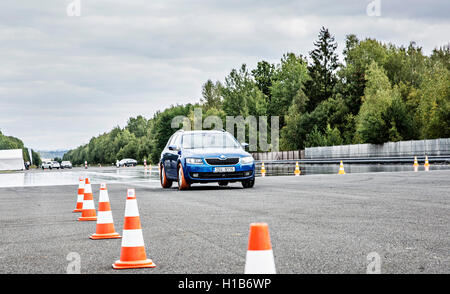 Skoda Octavia Combi III Banque D'Images