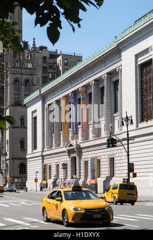 New York Historical Society Museum et bibliothèque, 170 Central Park West, New York Banque D'Images