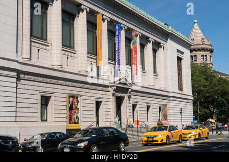 New York Historical Society Museum et bibliothèque, 170 Central Park West, New York Banque D'Images