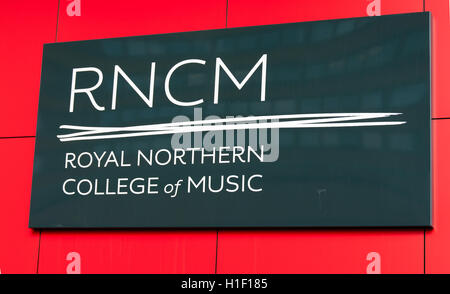 RNCM Royal Northern College of Music Banque D'Images