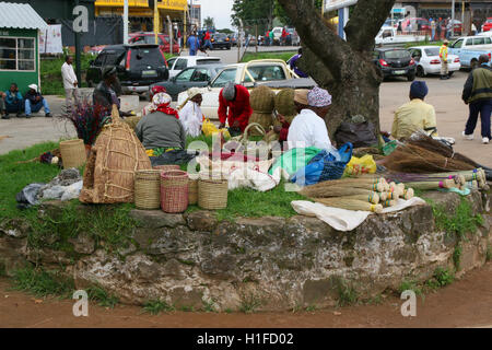 Swaziland Mbabane, artisanat, Royaume du Swaziland Banque D'Images