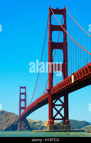 Le Golden Gate Bridge, San Francisco, California, USA Banque D'Images