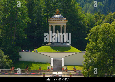 Linderhof, château de Linderhof, château de Linderhof, Schloss Linderhof, Upper Bavaria, Bavaria, Germany, Europe. Banque D'Images