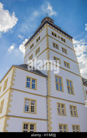 Tour du Gymnasium Theodorianum building à Paderborn, Allemagne Banque D'Images