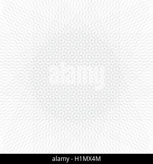 Parallèle délicates lignes radiales de fond transparent Illustration de Vecteur