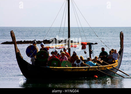 Festival Viking Holyhead, Bull Bay Anglesey Banque D'Images