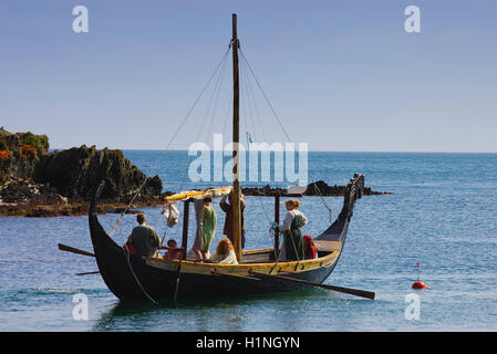 Festival Viking Holyhead, Bull Bay Anglesey Banque D'Images