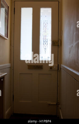 Dans la chambre de porte avant Banque D'Images