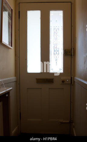 Dans la chambre de porte avant Banque D'Images