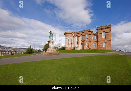 Le Château d'Inverness, Highlands écossais Banque D'Images