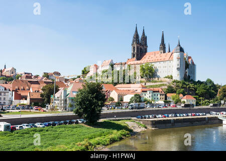 MEISSEN, ALLEMAGNE - 24 août : château Albrechtsburg à Meissen, Allemagne le 24 août. Banque D'Images