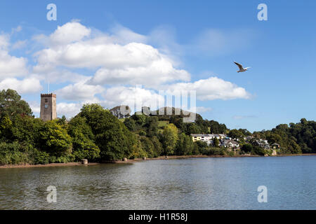 Le village de Stoke Gabriel est dans l'un des plus préservés certaines parties du sud du Devon. Il est situé sur les bords d'un petit ruisseau w Banque D'Images