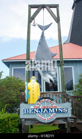 Benjamins Lighthouse Restaurant à Myrtle Beach en Caroline du Sud Banque D'Images