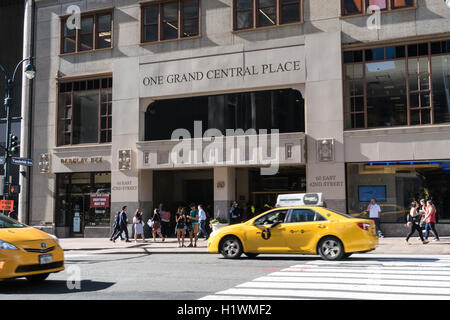 Un Grand Central, East 42nd Street, New York City Banque D'Images