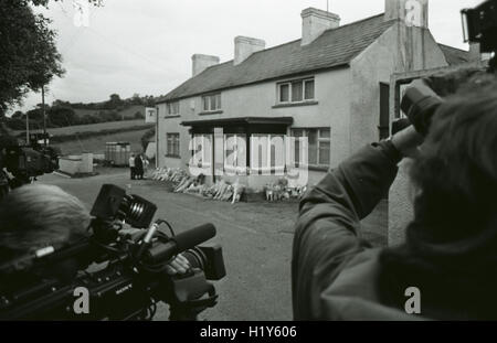 L'Loughinisland massacre a eu lieu le 18 juin 1994 dans le petit village de Loughinisland, comté de Down, Irlande du Nord. Memb Banque D'Images