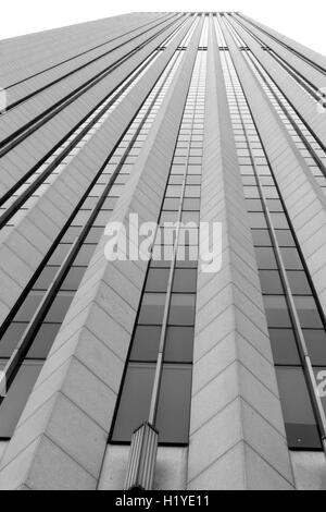 L'Aon Center à Chicago, IL, le troisième plus haut édifice de la ville. Banque D'Images