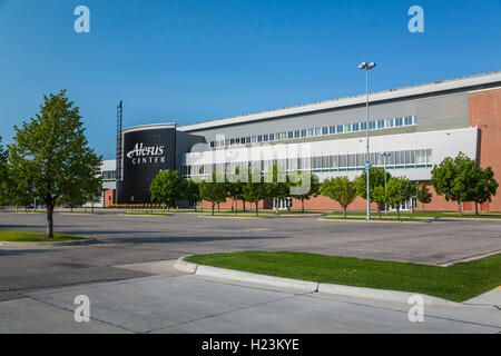 L'Alerus Center sports lieu d'exposition à Grand Forks, Dakota du Nord, USA. Banque D'Images